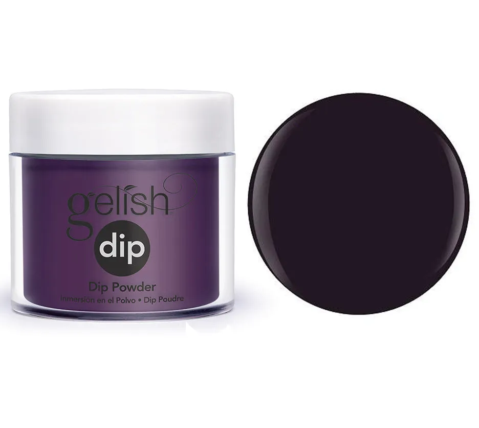 Gelish Professional Dip Powder Diva - Deep Purple with Subtle Frost - 23G