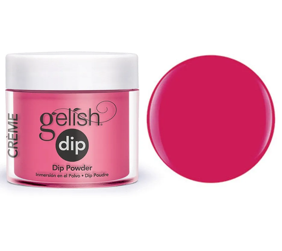 Gelish Professional Dip Powder Don't Pansy Around - Medium Pink Creme - 23G