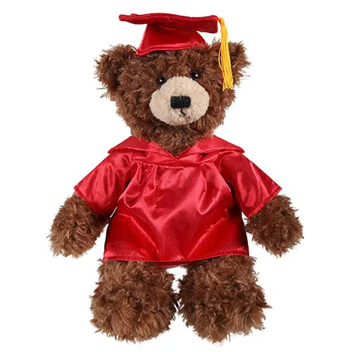 Graduation Brandon Teddy Bear Plush 2024 Chocolate 12"