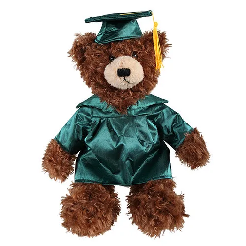 Graduation Brandon Teddy Bear Plush 2024 Chocolate 12"