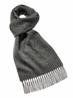 Grey Lambswool Scarf