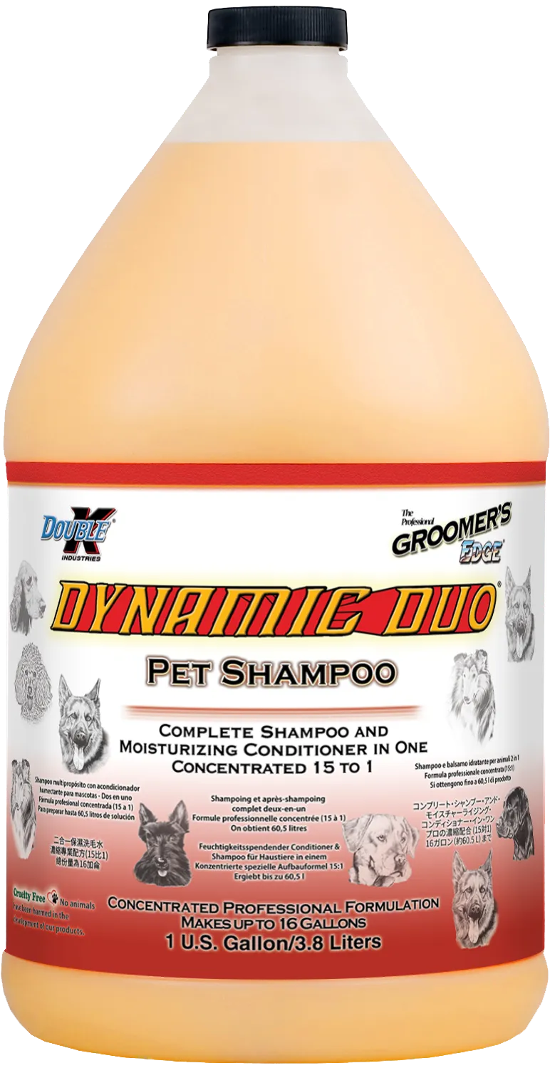 Groomer's Edge Dynamic Duo Shampoo   Conditioner - Gallon