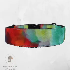 Handmade Dog Collar | Wonderland Sky | Width: 15-20-25-30-40-50 mm