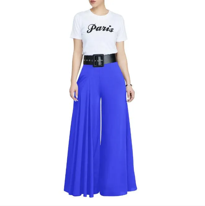 High Waist Wide Leg Palazzo Pants (6 colors)