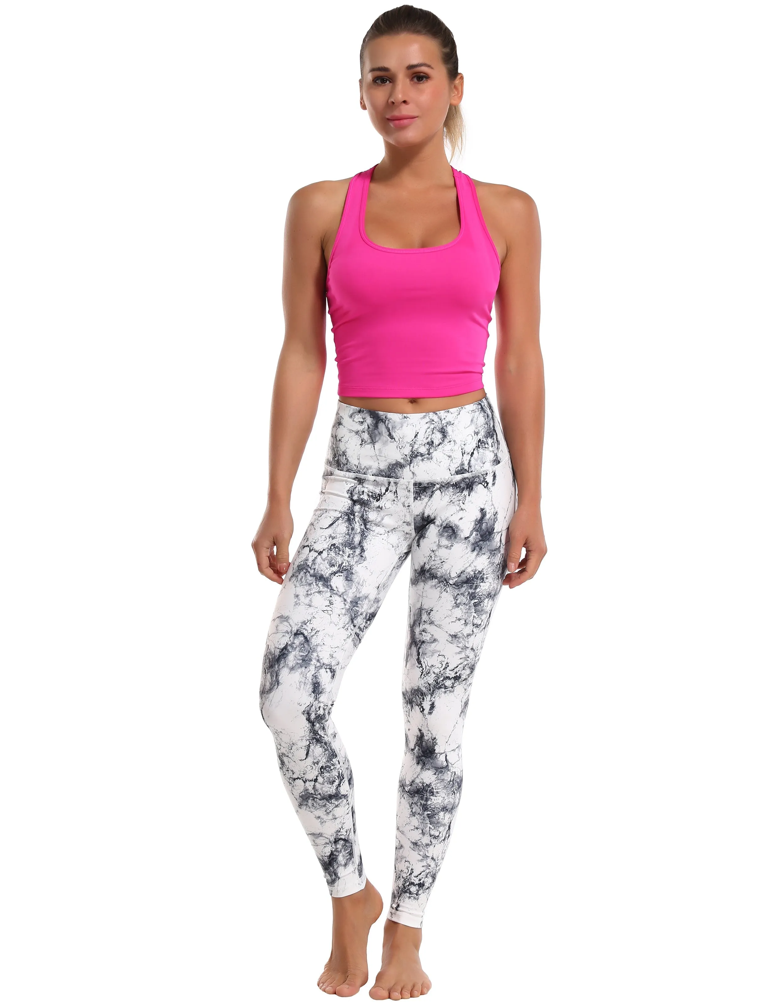 High Waist yogastudio Pants arabescato_yogastudio