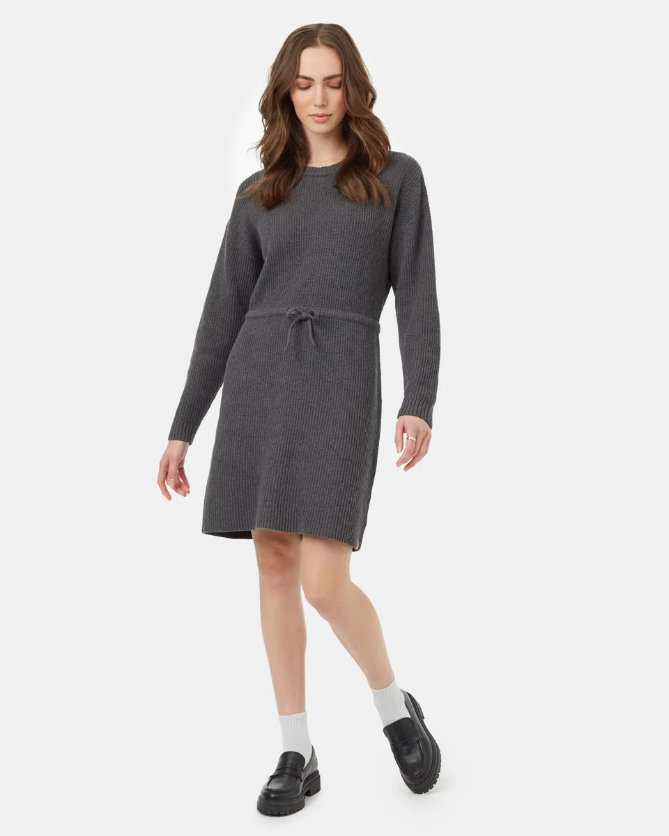 Highline Drawstring Sweater Dress