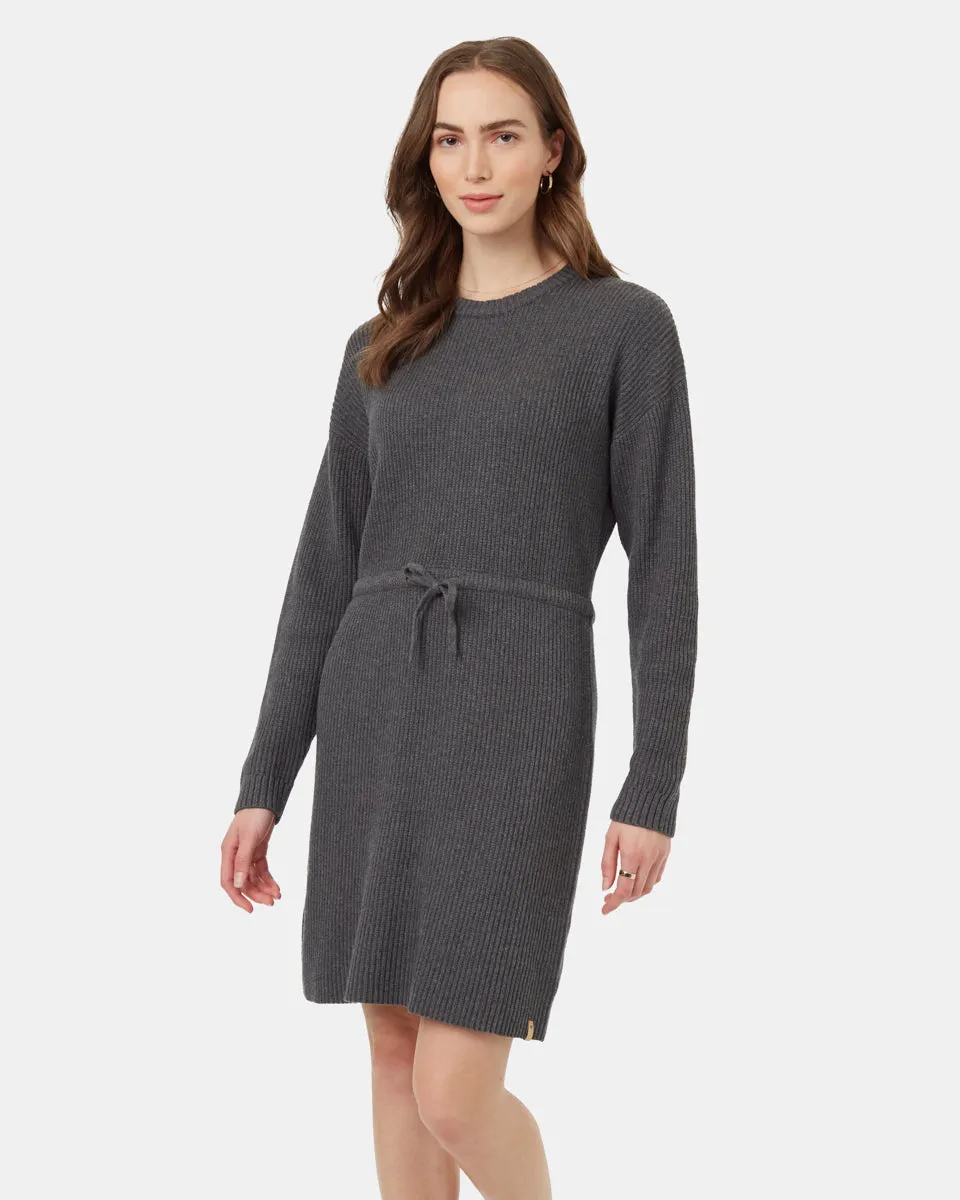 Highline Drawstring Sweater Dress