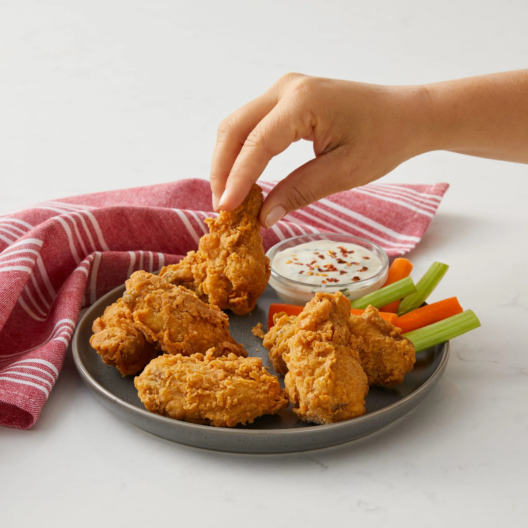 Hot N Spicy Chicken Fry Breader - 6 x 5 lb