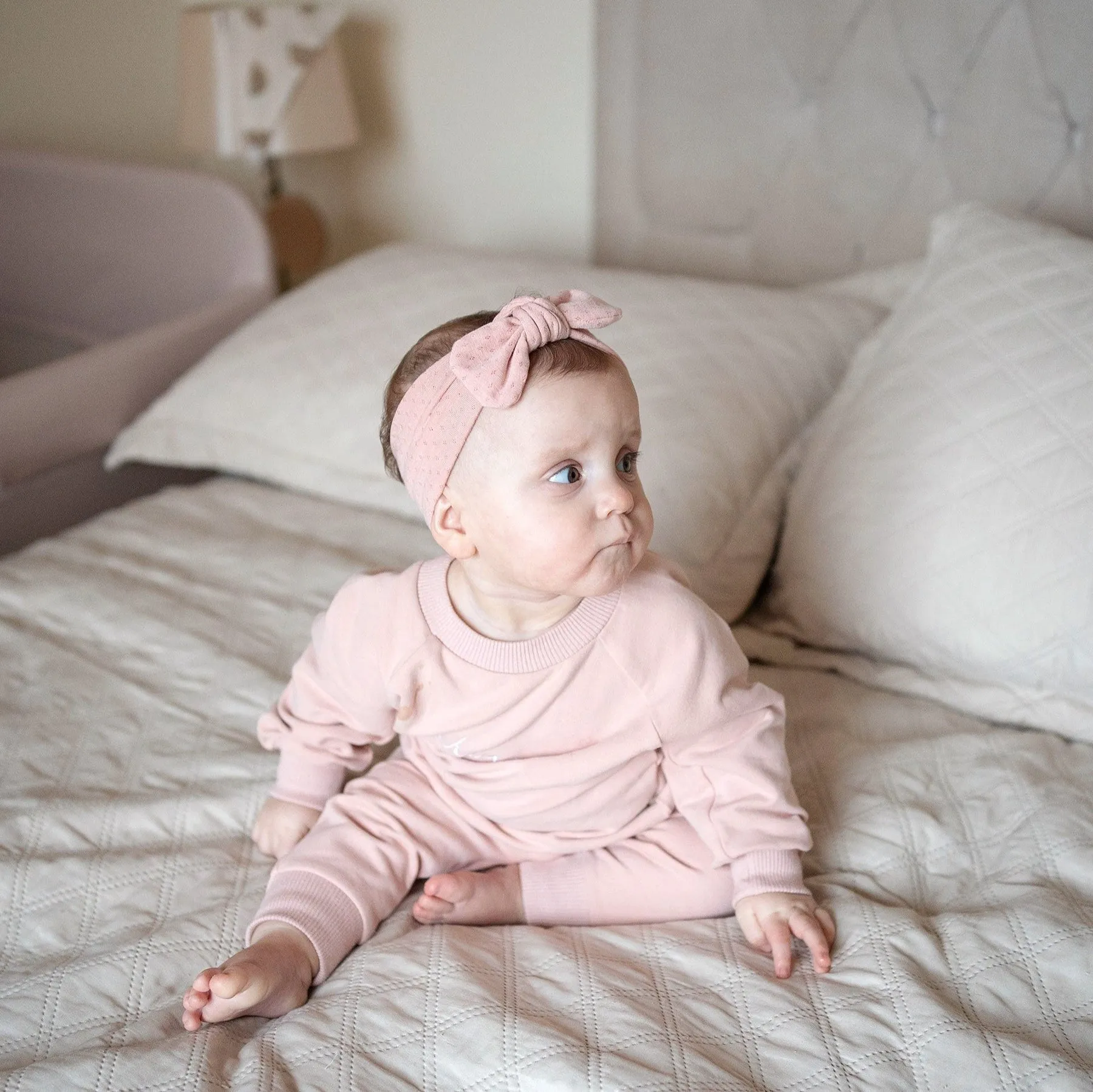 JBØRN Organic Cotton Baby Sweater & Joggers Set | Personalisable