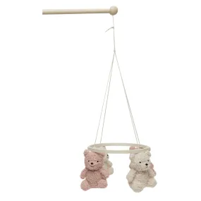 Jollein Baby Mobile Teddy Bear Wild Rose/Natural