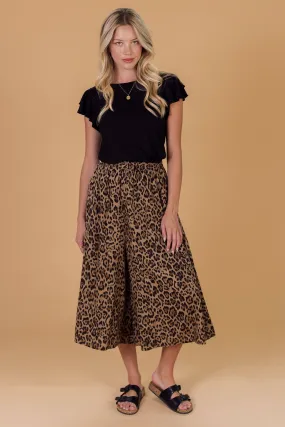 Jupe Culotte Jessie Leopard