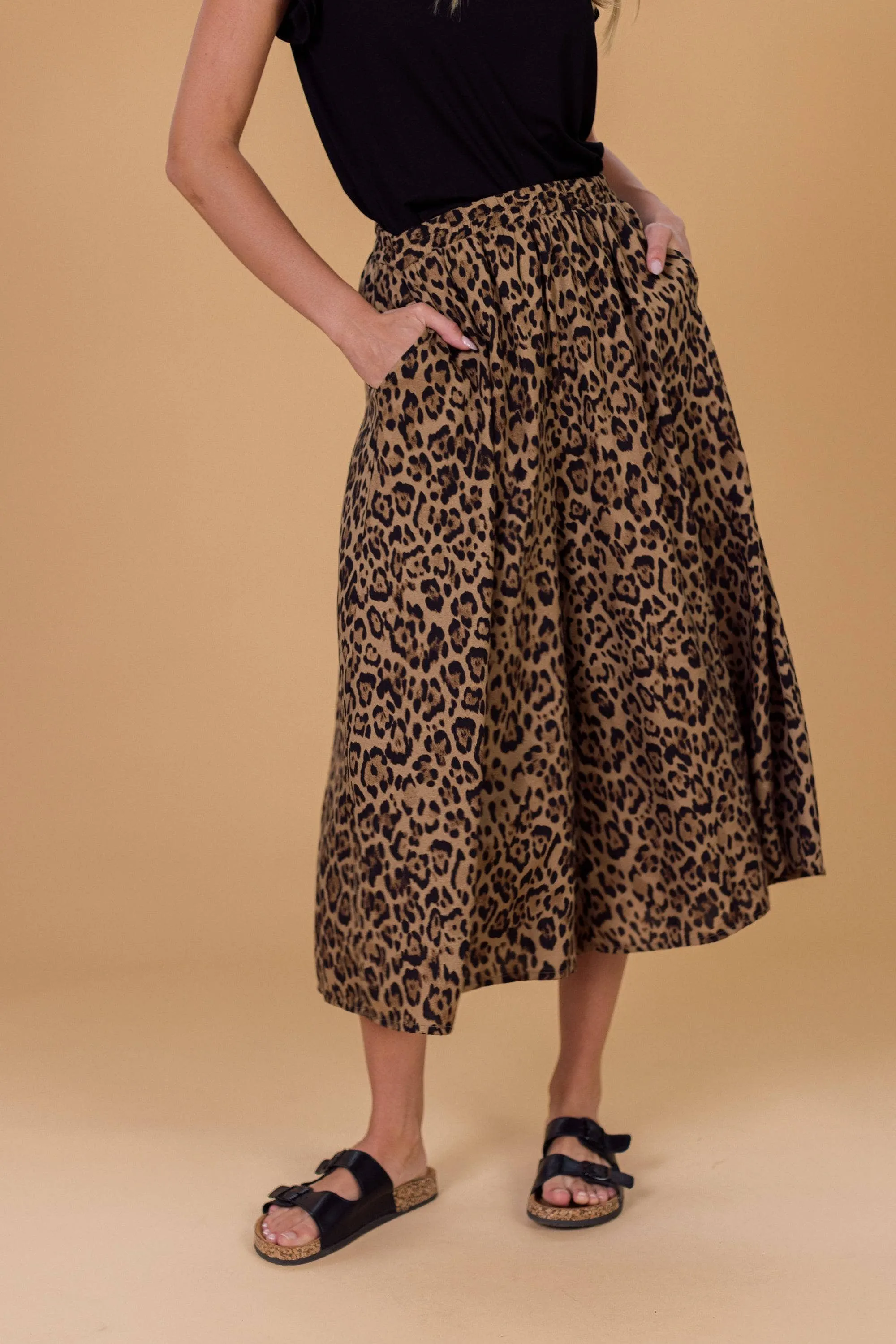 Jupe Culotte Jessie Leopard