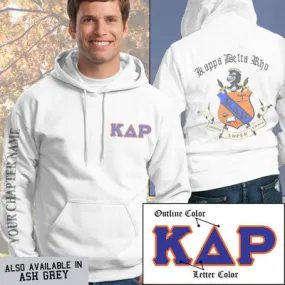 Kappa Delta Rho Crest Hoodie - G185 - SUB