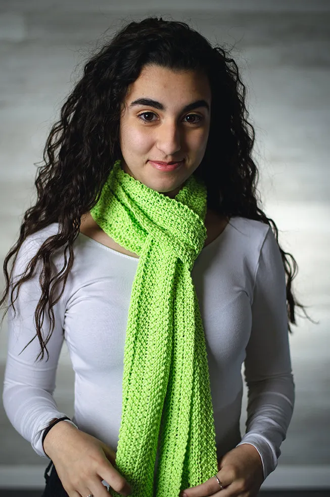 Knit Ripple Scarf