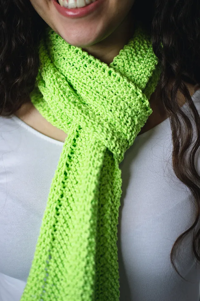 Knit Ripple Scarf