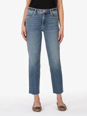 Kut Rachael High Rise Raw Hem Jean