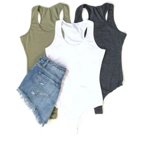 Layering Scoop Neck Bodysuit