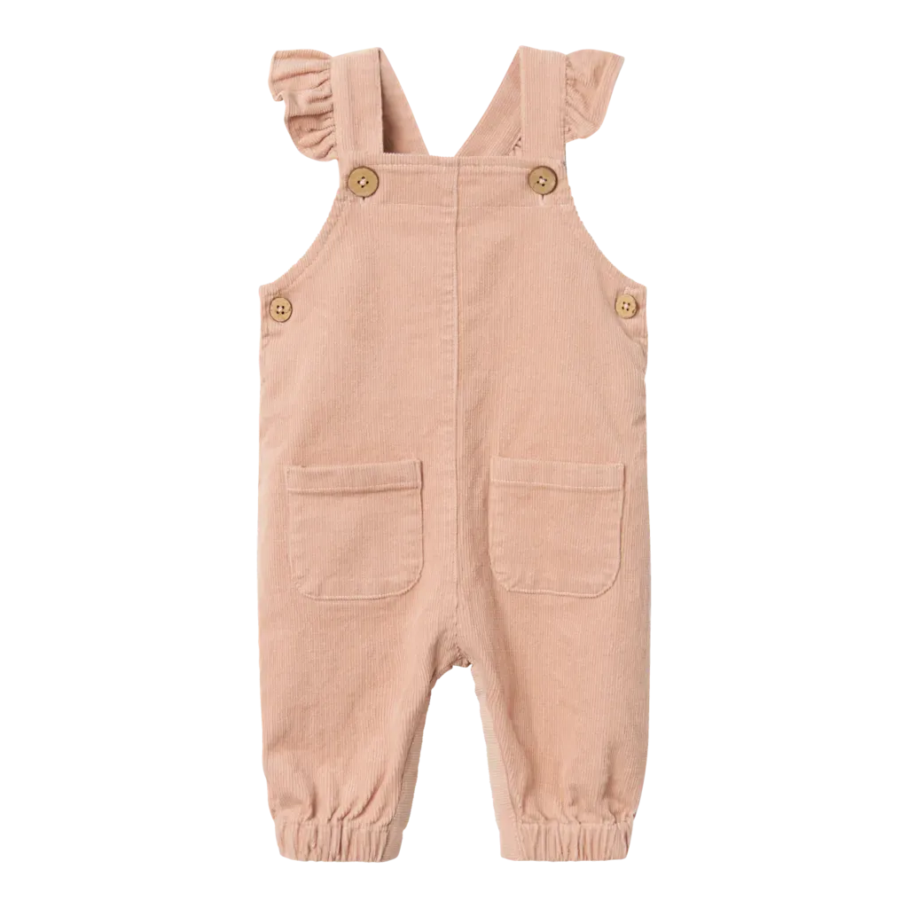 Lil' Atelier Baby REVELLE CORD OVERALL - Rugby Tan