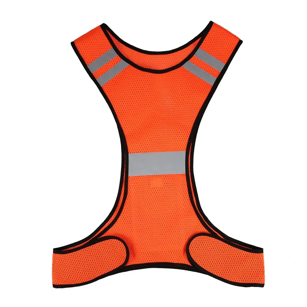 Lixada Lightweight Breathable Mesh Reflective Vest High Visibility Safety Vest Gear for Running Walking Cycling Jogging