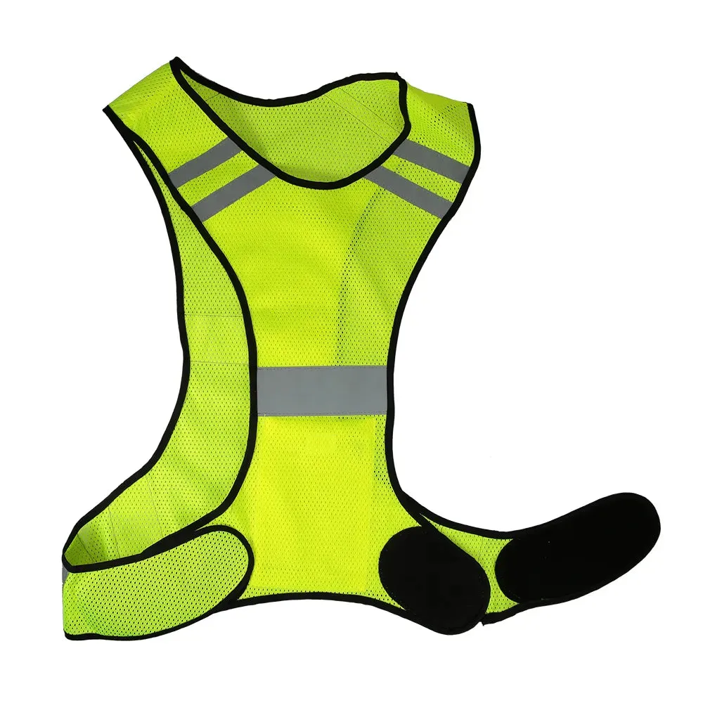 Lixada Lightweight Breathable Mesh Reflective Vest High Visibility Safety Vest Gear for Running Walking Cycling Jogging