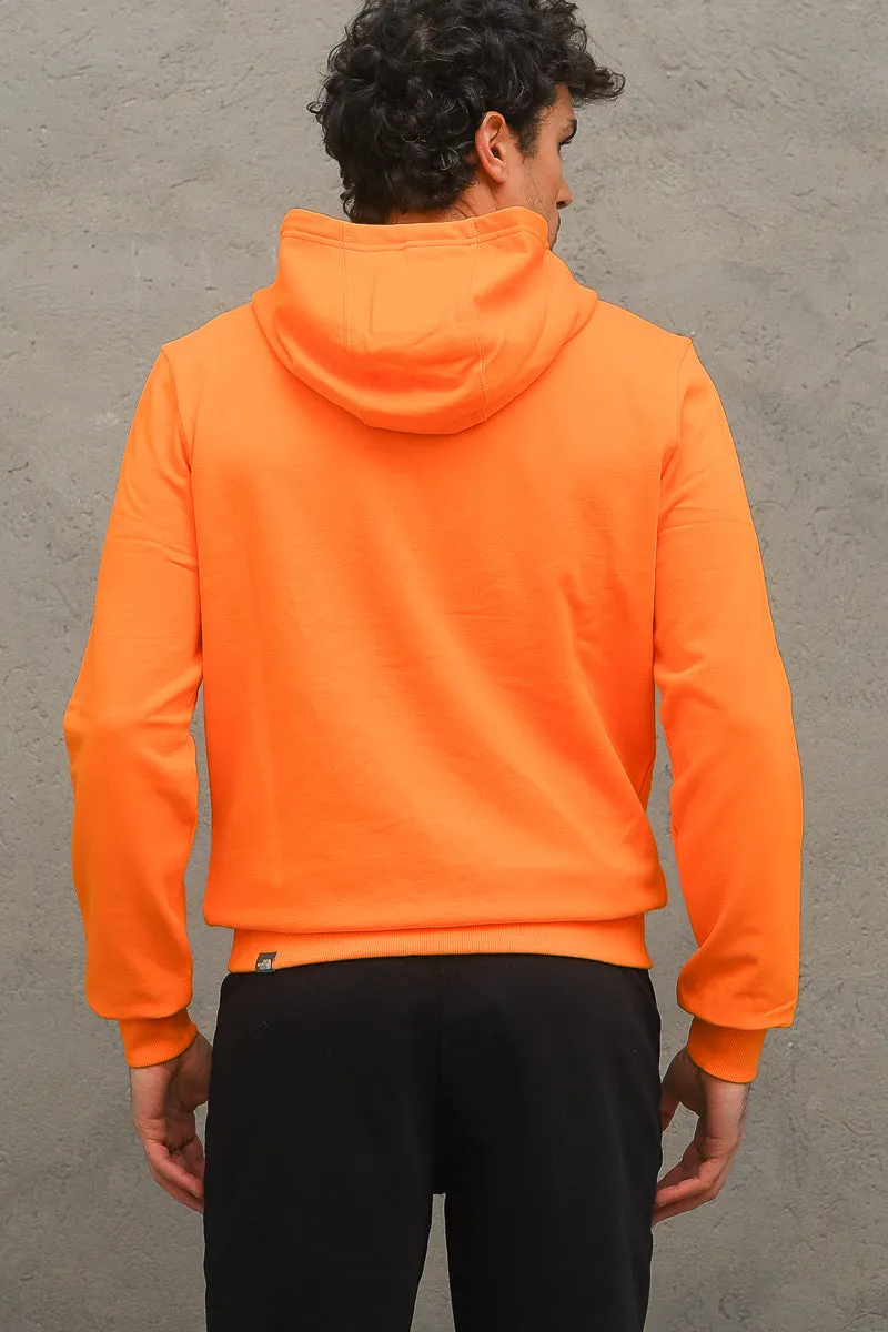 M Light Drew Peak Pullover Hoodie - Orange