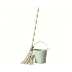 Maileg Miniature Bucket and Mop