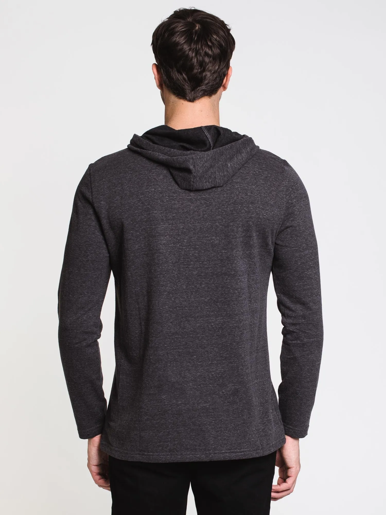 MENS MELANGE PULLOVER HOODIE - CLEARANCE