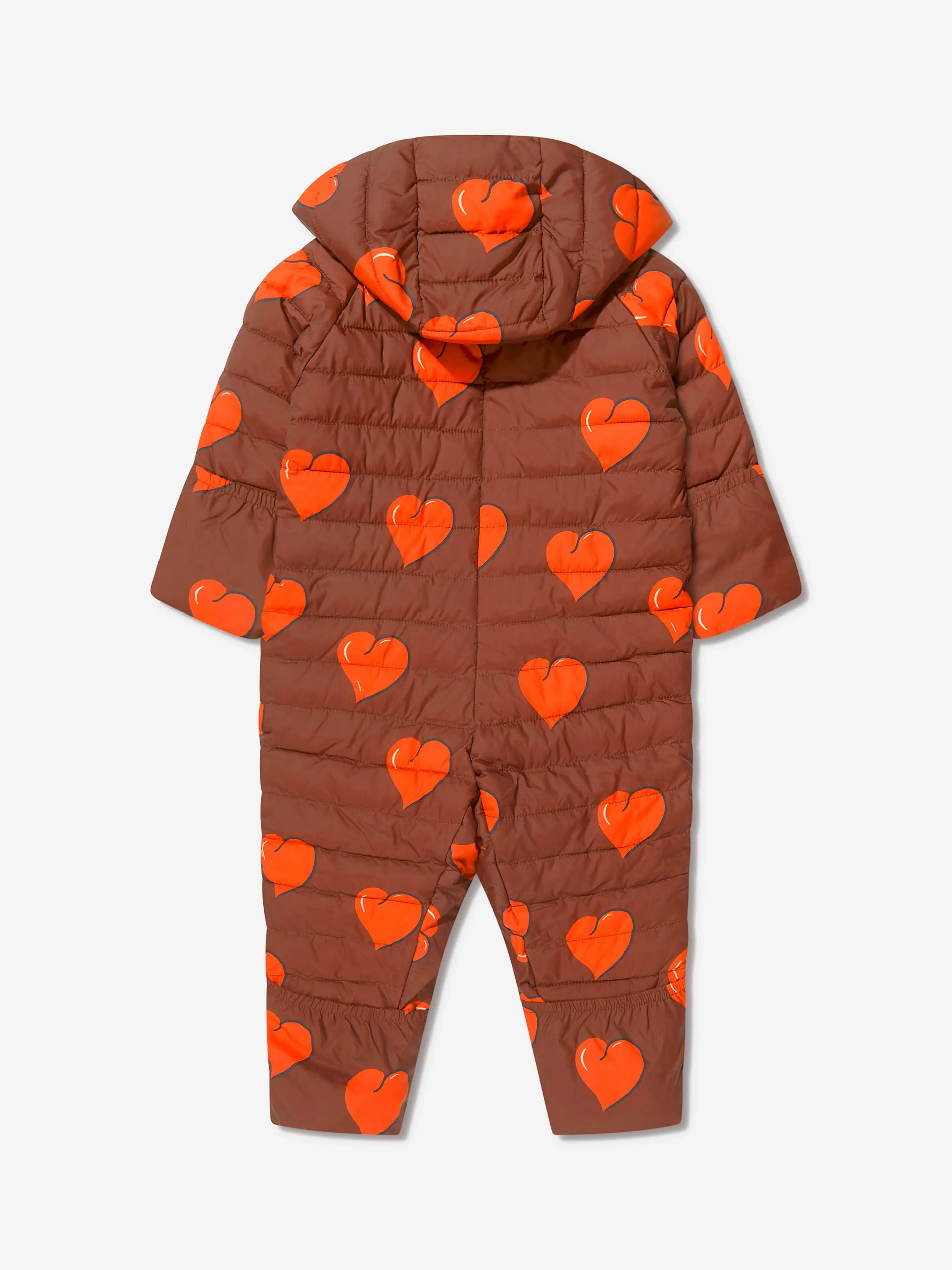 Mini Rodini Baby Girls Hearts Insulator Overall