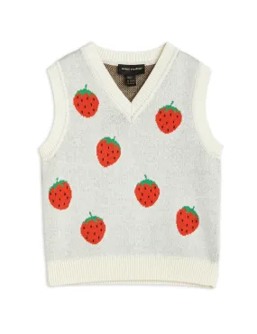 Mini Rodini Strawberries Vest