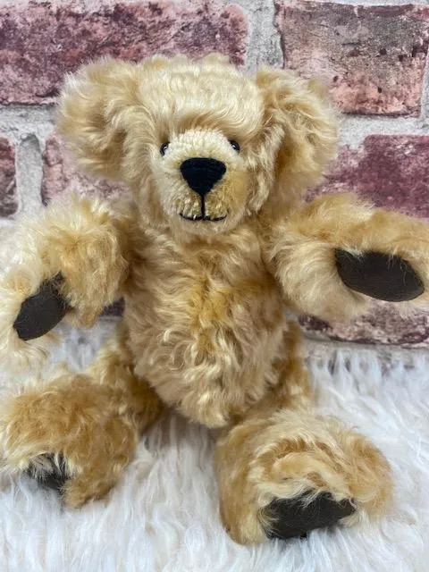 Mohair Teddy Bear Making Kit - Cyril - With or without Pattern -22cm when made