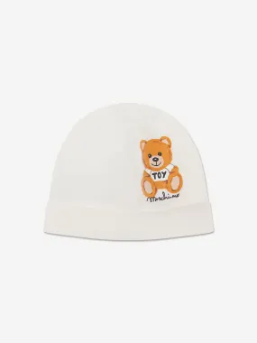 Moschino Baby Teddy Bear Logo Hat