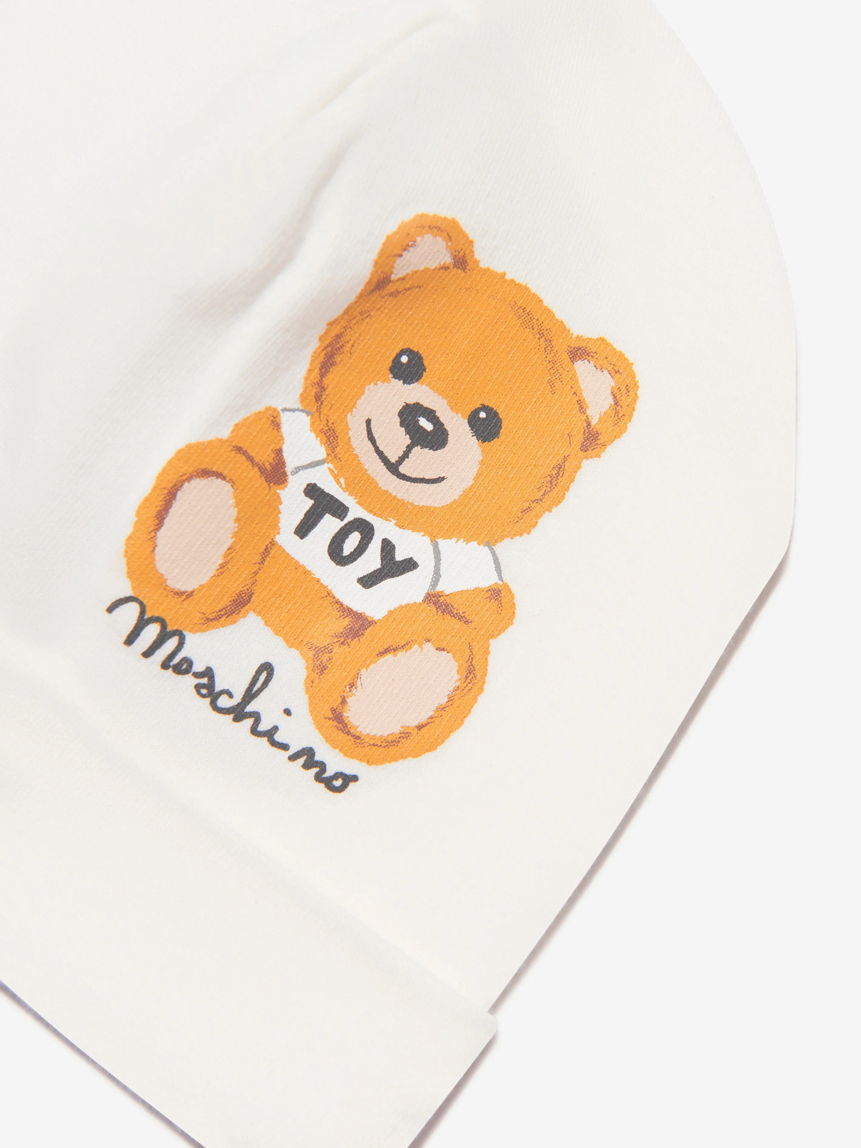 Moschino Baby Teddy Bear Logo Hat