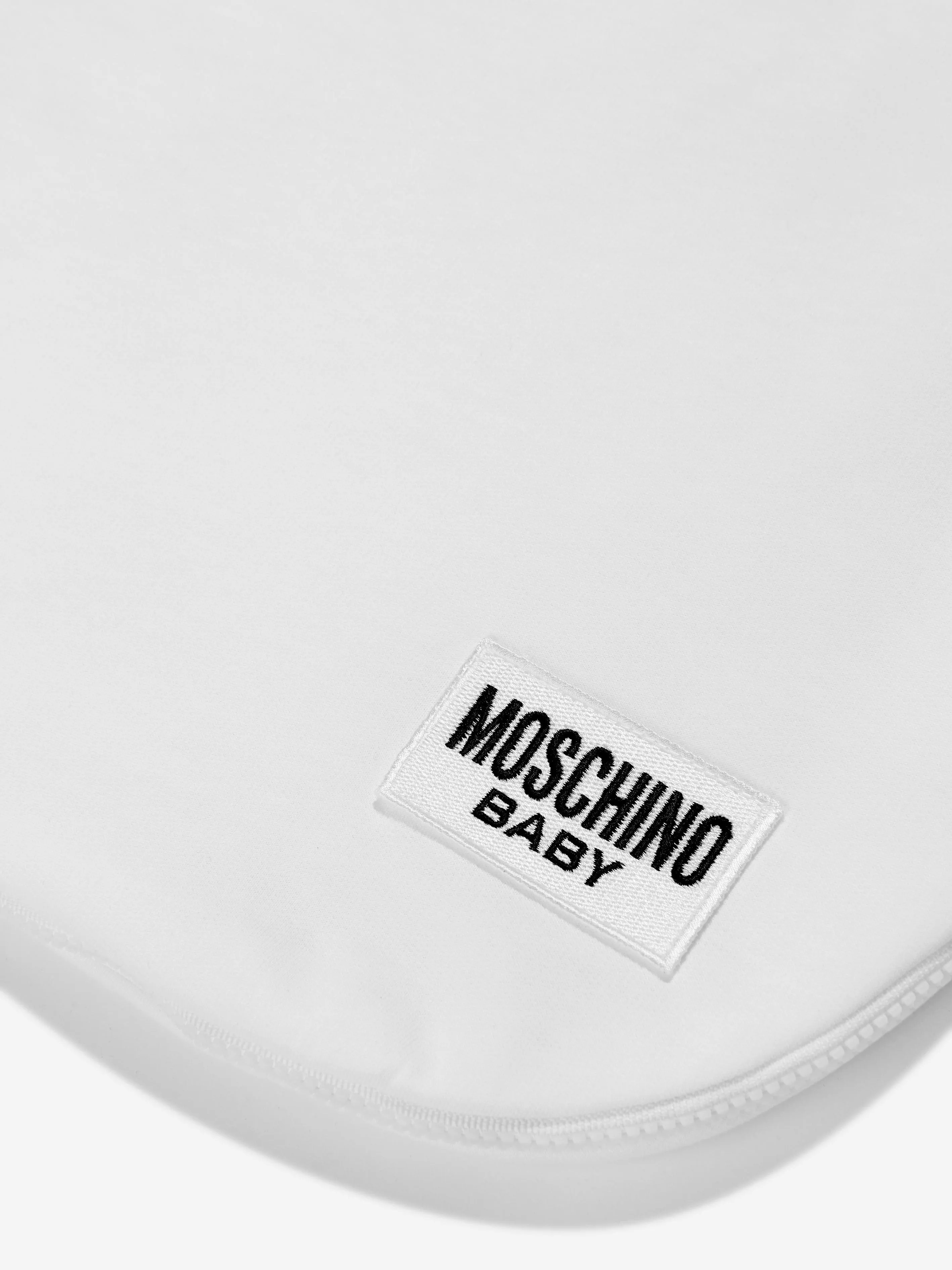 Moschino Baby Teddy Bear Nest in Ivory