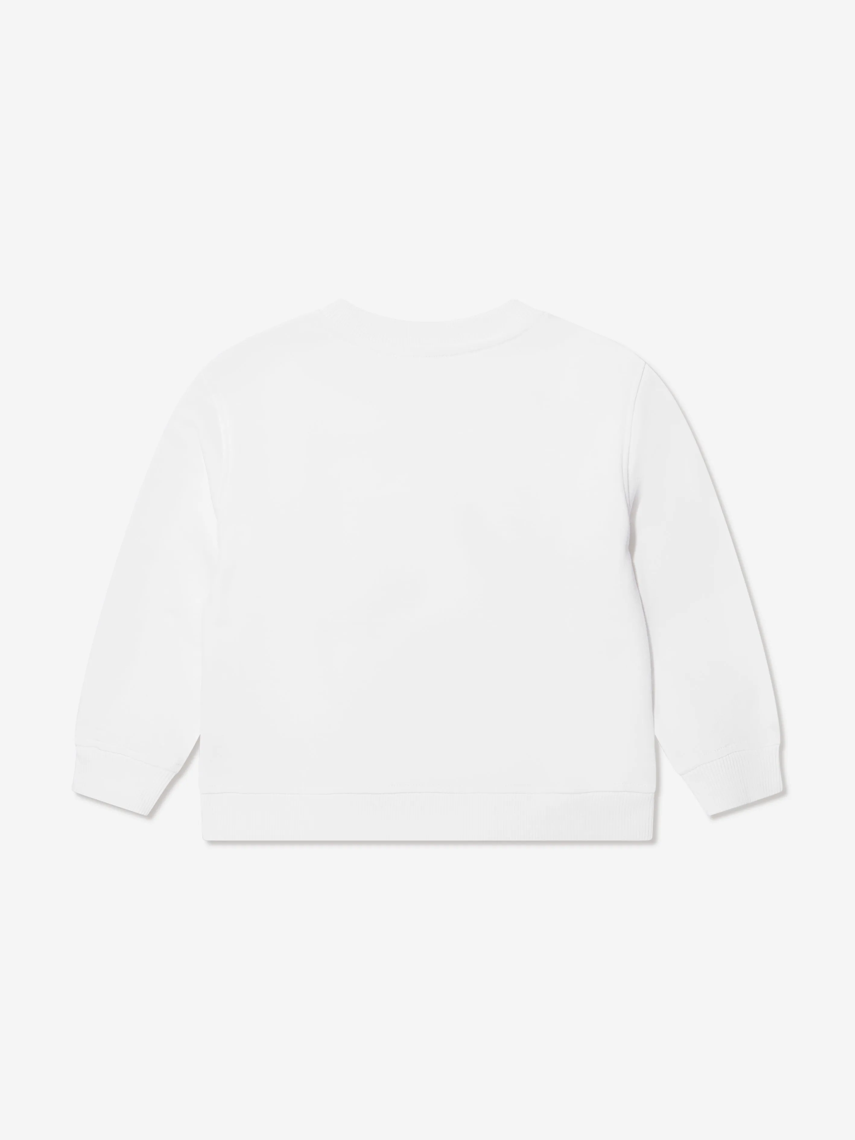 Moschino Boys Boating Teddy Sweatshirt in White