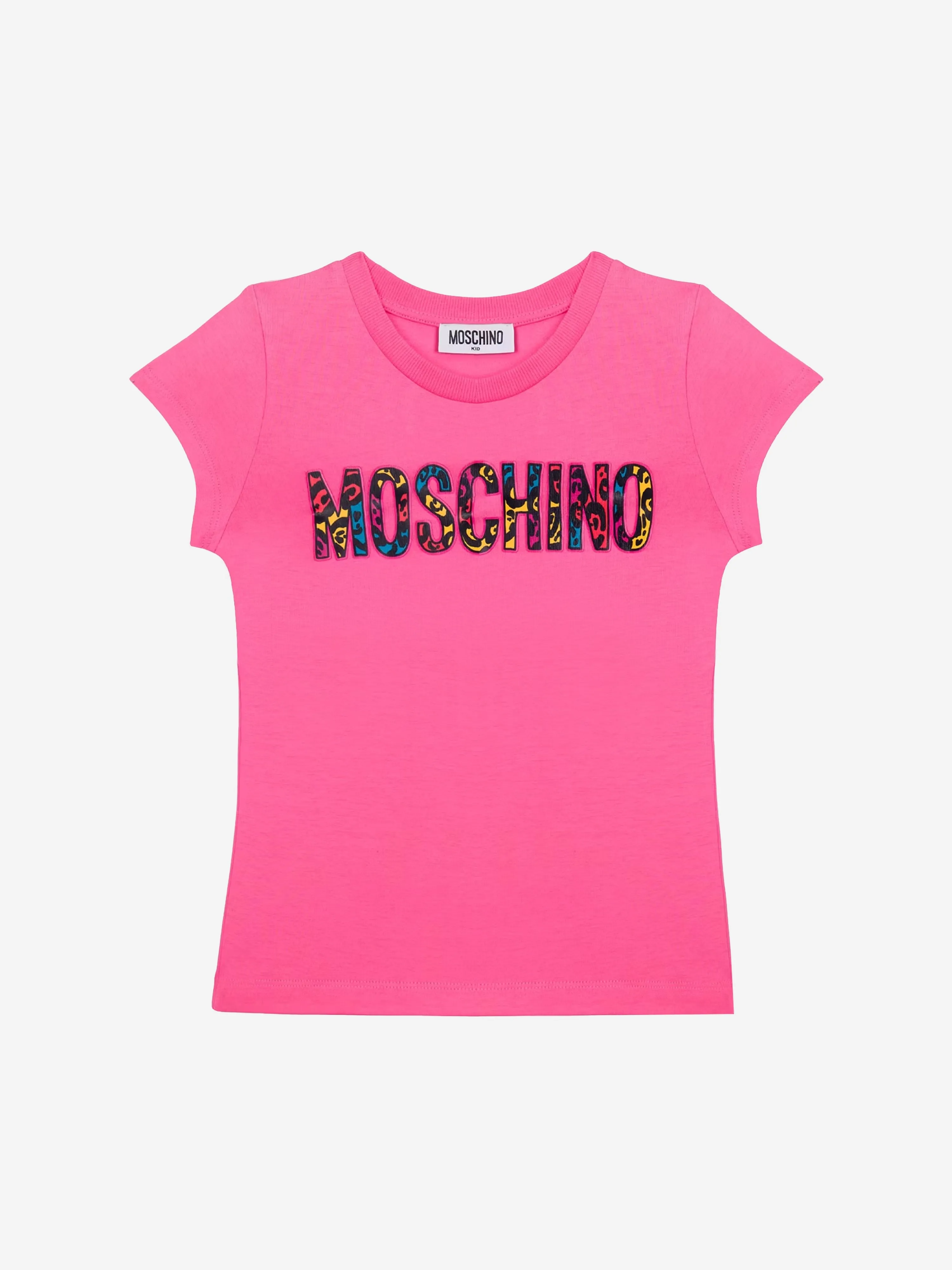 Moschino Girls T-Shirt And Skirt Set in Multicolour