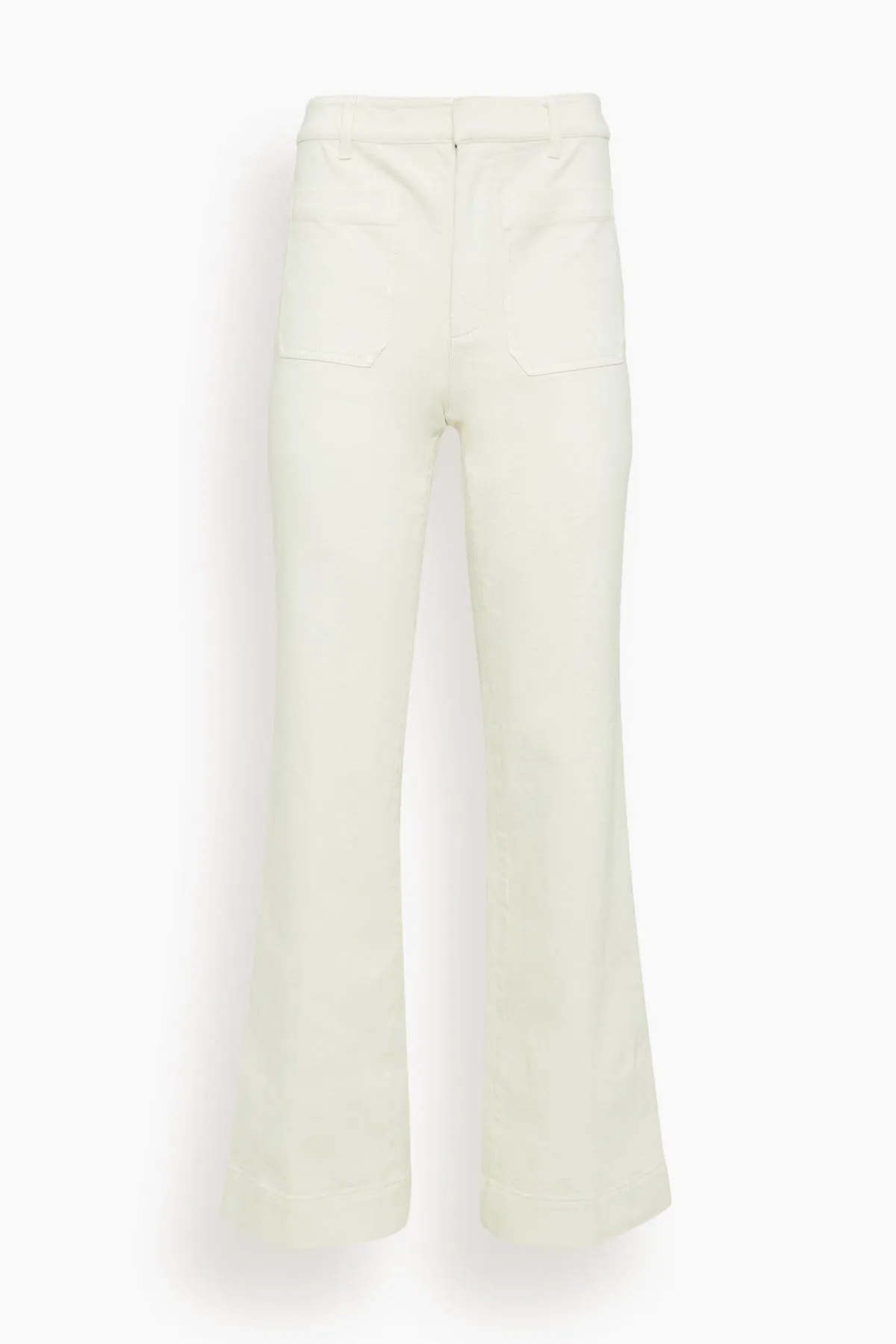 Nicole Pant in Chalk