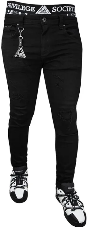 NOIR 09 - Jet Black Skinny