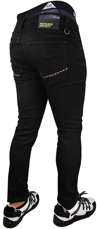 NOIR 09 - Jet Black Skinny