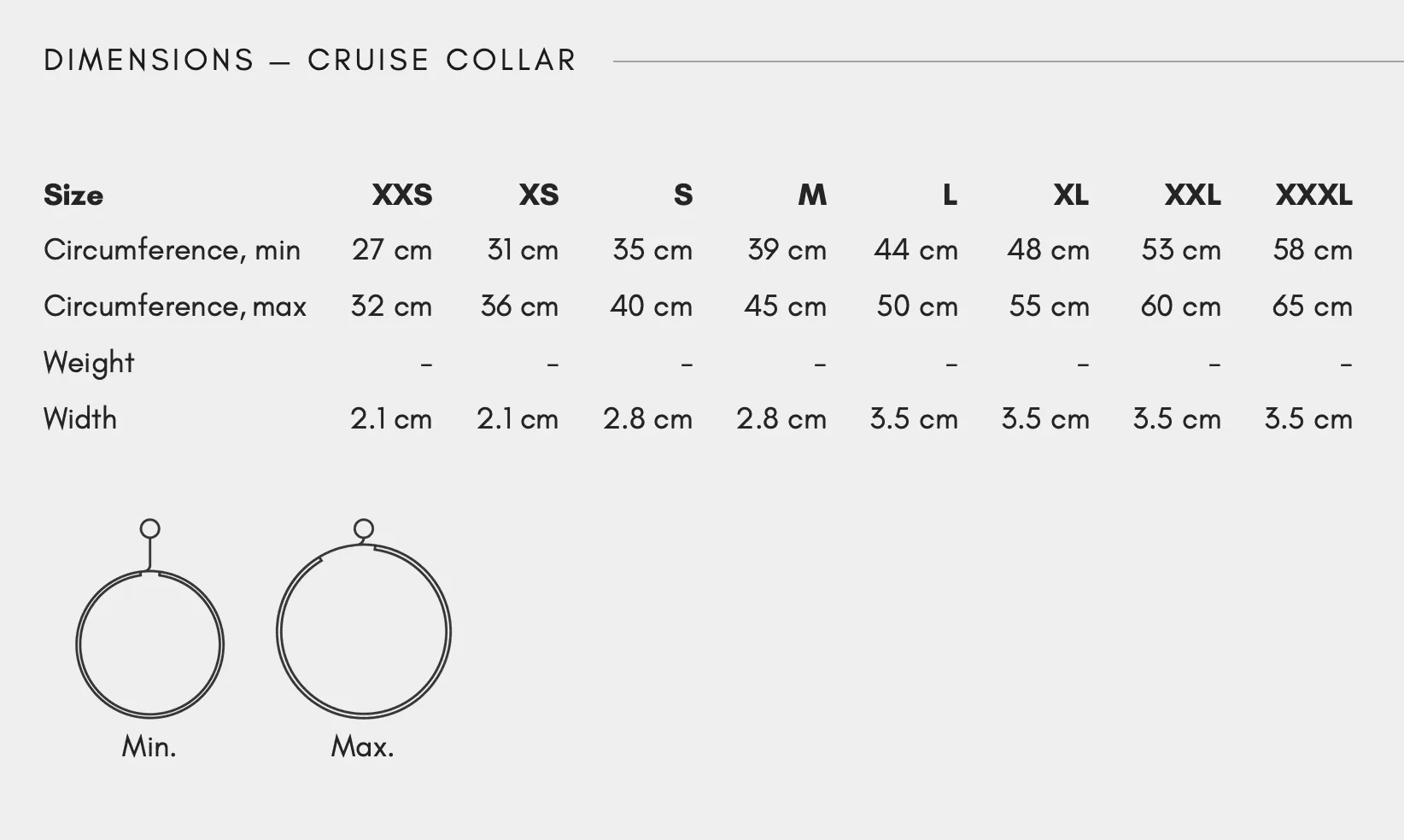 Non-stop - Cruise Collar