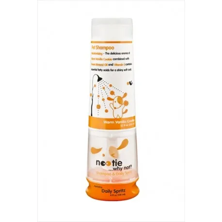 Nootie Moisturizing Shampoo & Daily Spritz Combo Bottle - Warm Vanilla Cookie