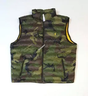 Nwt Polo Ralph Lauren Camo Down Vest