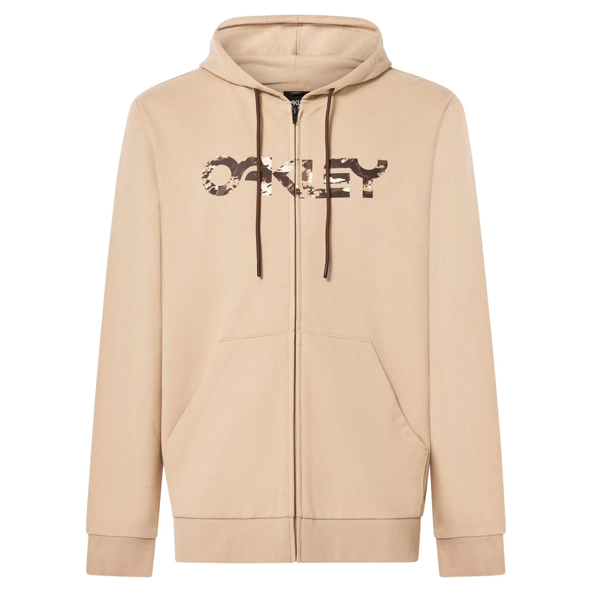 Oakley Teddy Full Zip Hoodie Tan