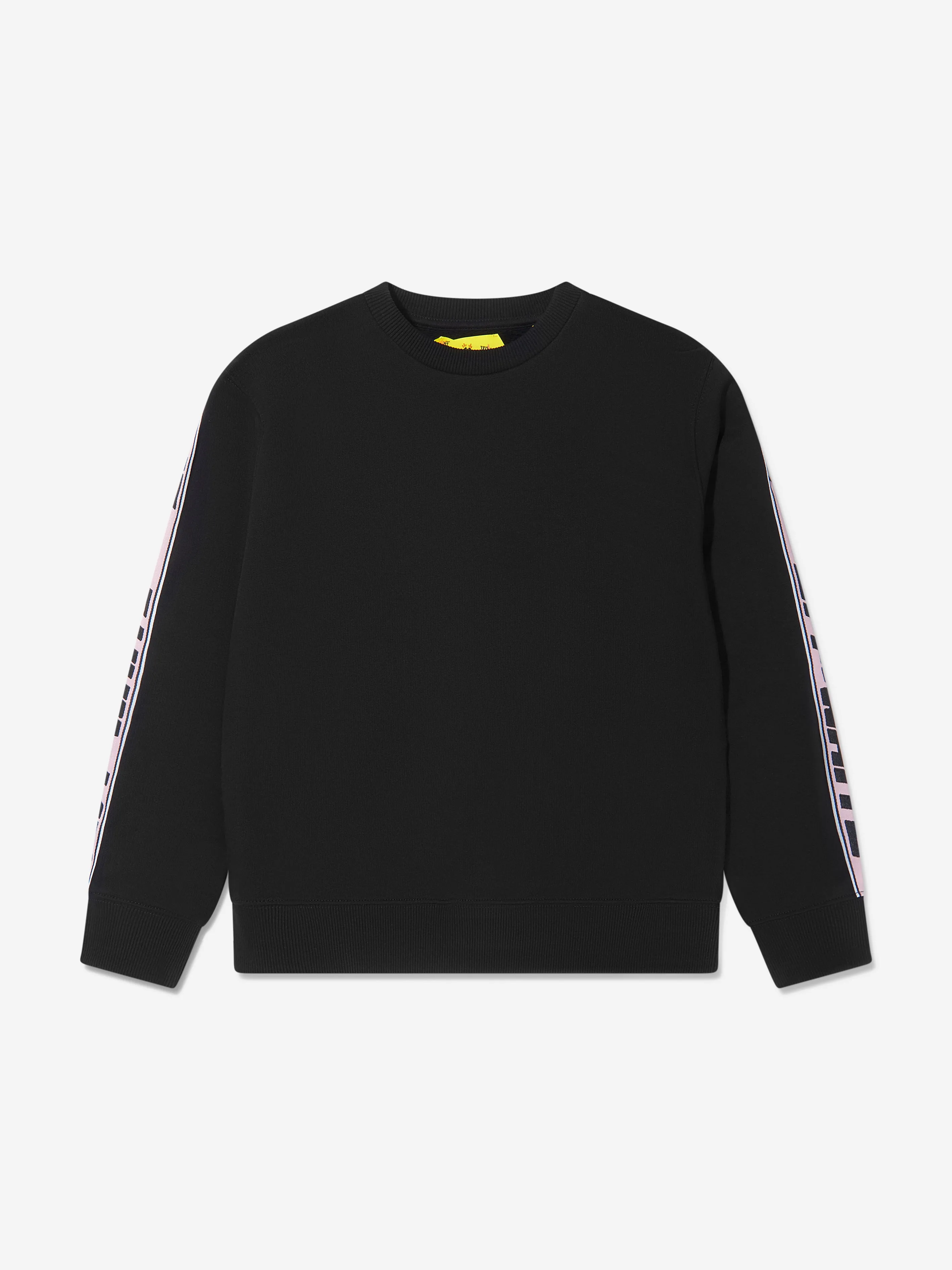 Off-White Girls Logo Band Crew Neck Sweatshirt