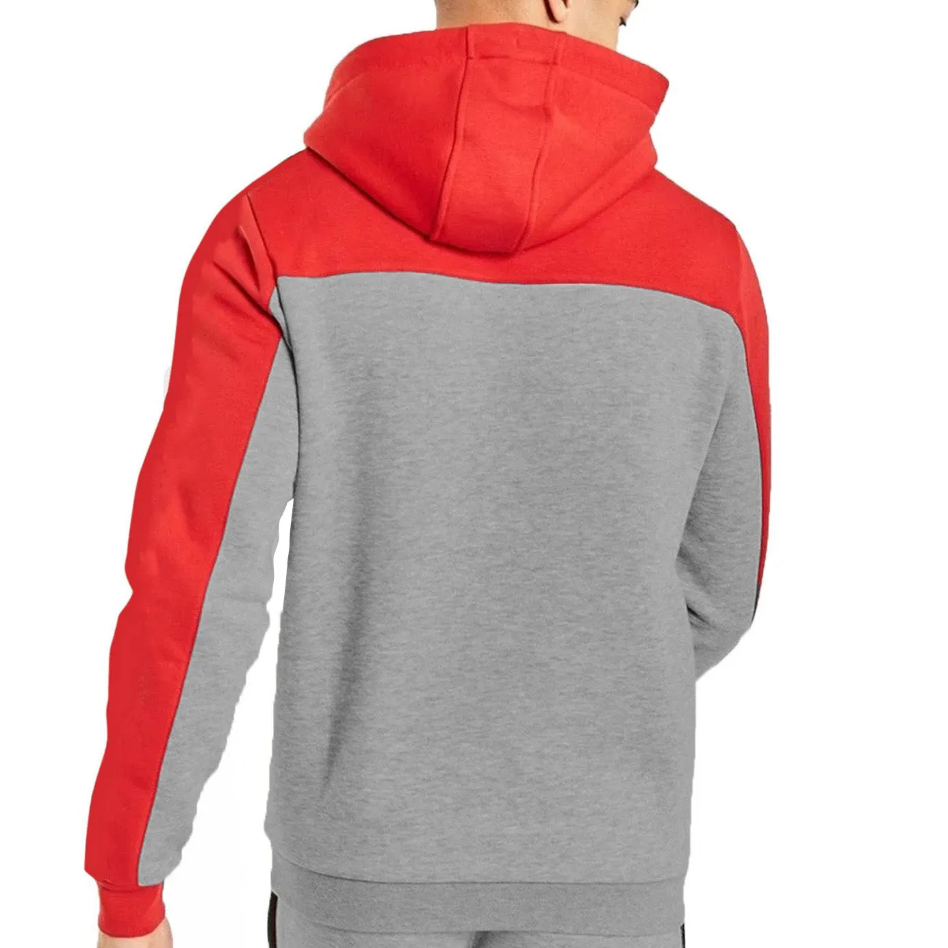 Olympia Pullover Hoodie Red/Gray