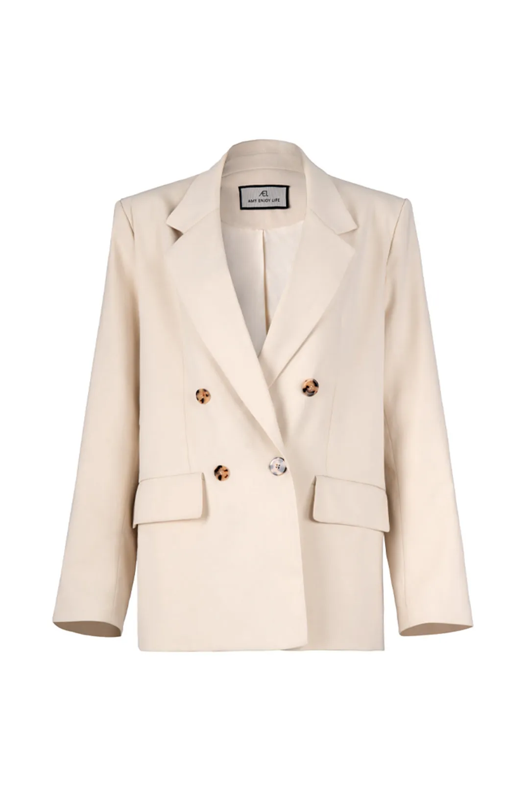 Oversized coat | Beige blazer | Commuter blazer