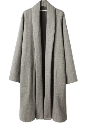 Oversized Shawl Coat