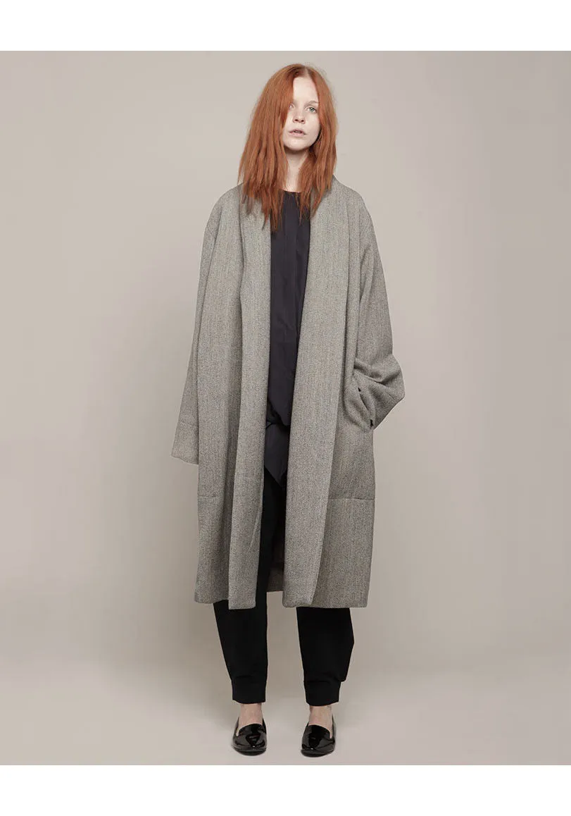 Oversized Shawl Coat