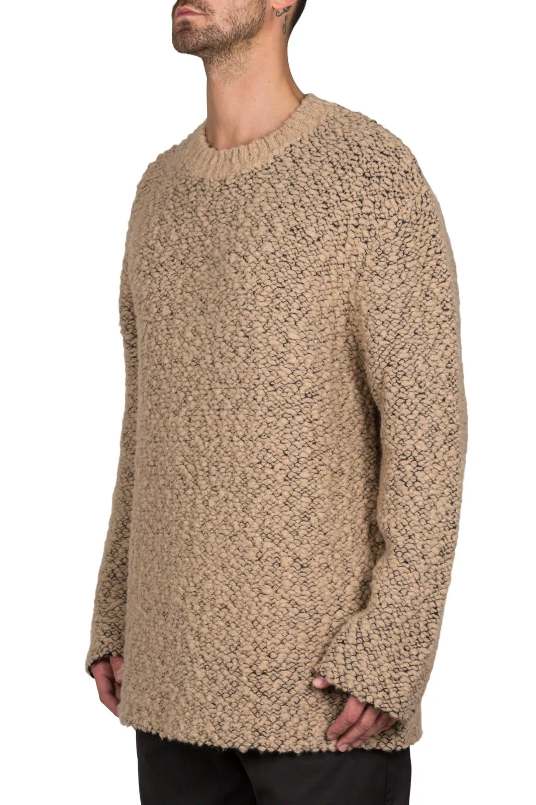 Oversized Teddy Boucle Sweater