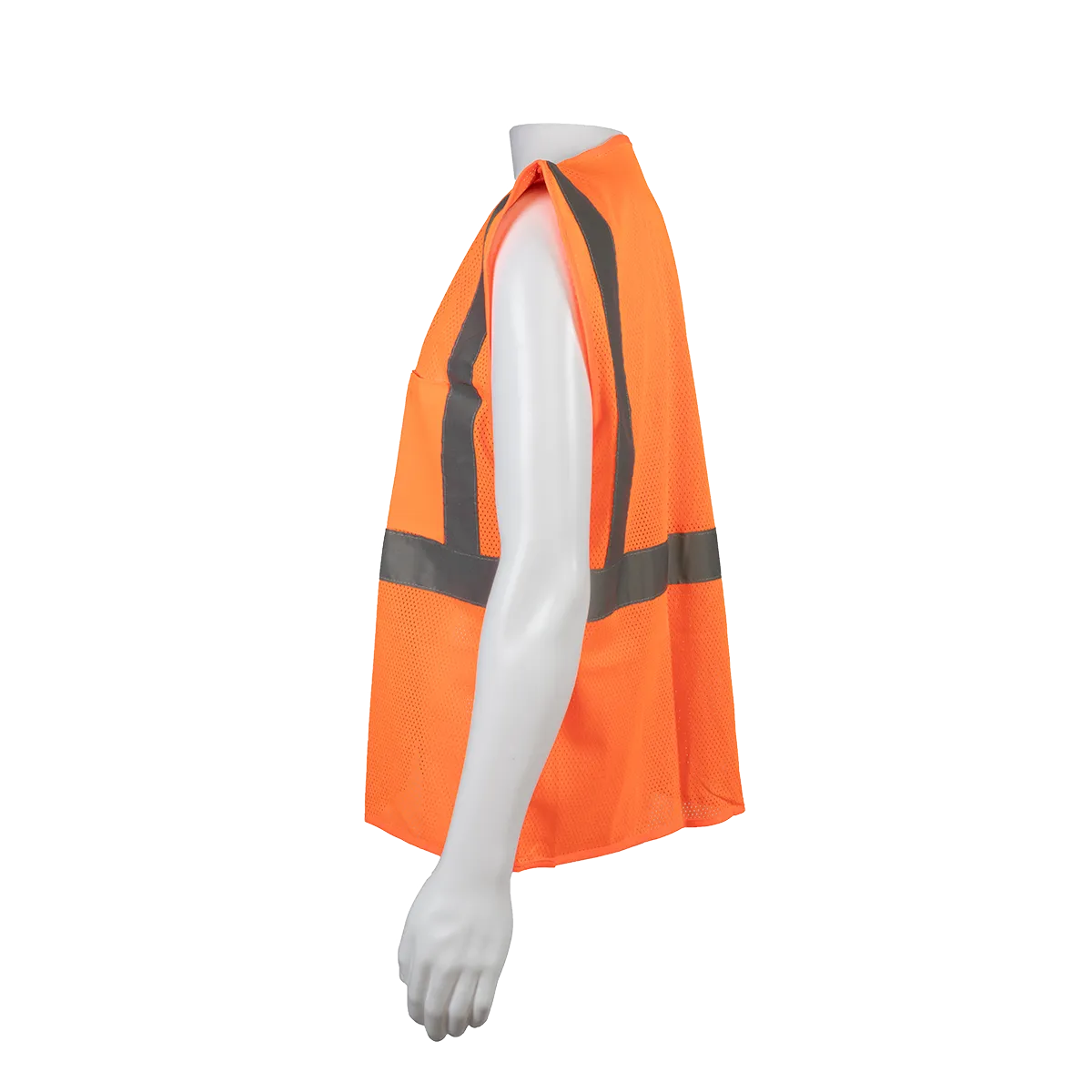 OVM2-EC ANSI/ISEA Economy Class 2 Safety Vest Orange Mesh