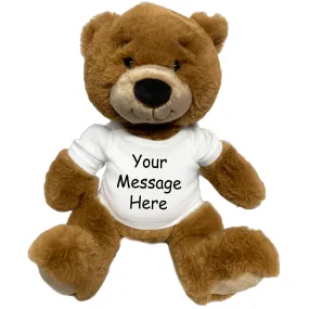 Personalized Teddy Bear - 14" Ginger Bear